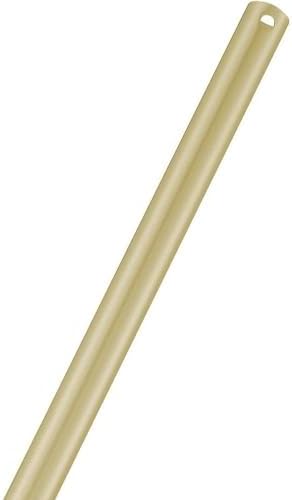 Maxim Lighting STR04512SBR-EL Accessory - Extension Stem-0.45 Inches Wide, Down Rod Length: 12 Inch, Finish Color: Satin Brass