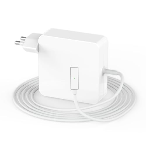 Sostituzione Caricatore Mac Book Pro, 60W L-Tip Caricabatterie, Portatile Adattatore di Alimentazione per MacBook Air 13/15/17 pollici, Metà 2008-2012 Modelli A1172/A1181/A1184/A1278/A1330/A1342/A1344
