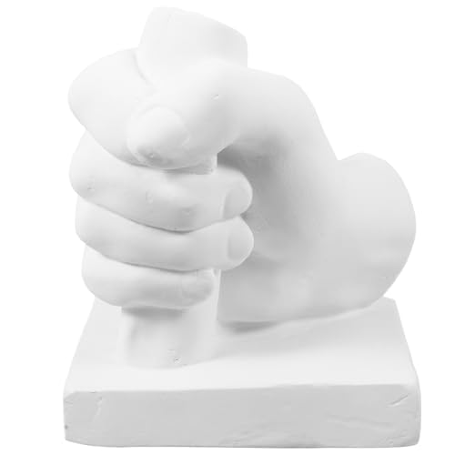 LALAFINA Artistic Gypsum Foot Sculpture Detailed Sketch Hand Mold for Creative Learning