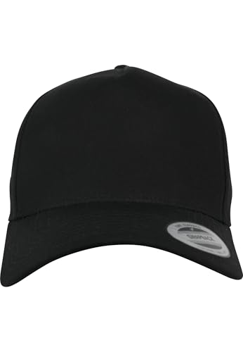 Casquette 5-Panel Curved Classic Snapback Flexfit grise réglable
