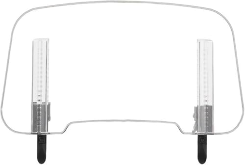 Extension de pare-brise de moto universelle pour voyager confortablement au quotidien