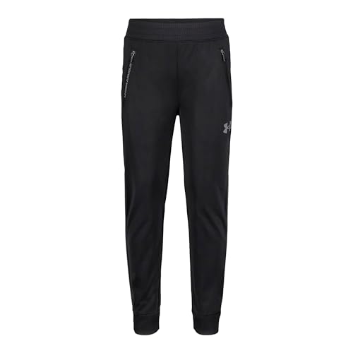 Under Armour Boys Pennant 2.0 Jogger Sweatpants Zipper Hand Pockets Soft & Comfortable Black 3T
