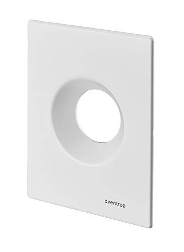 Oventrop Abdeckplatte für Unibox RTL, T, Vario und plus Bautiefe 110 mm, weiß