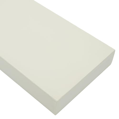 BuyPlastic Tangent Poly Lumber - Bright White, 1x4 (0.75" x 3.5"), 36" Length - HDPE Plastic Board for Outdoor Furniture and More