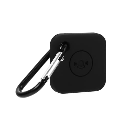 KONTONTY -Scratch Lightweight Protective Sleeve for Tile Mate Tracker Cover Keychain Easy to Install and Disassemble for Keeping Your Tracker