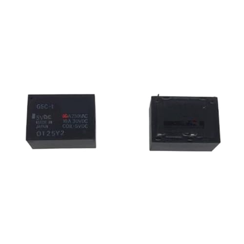 Relais 5VDC G5C1-5VDC composant electronique 4 broches PCB, lot de 10