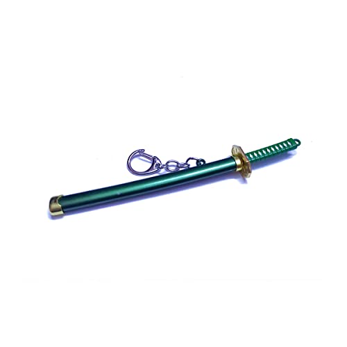 Image of GULLI BULLI UNSHARPED Metal KATANA Keychain with cover - Multicolor