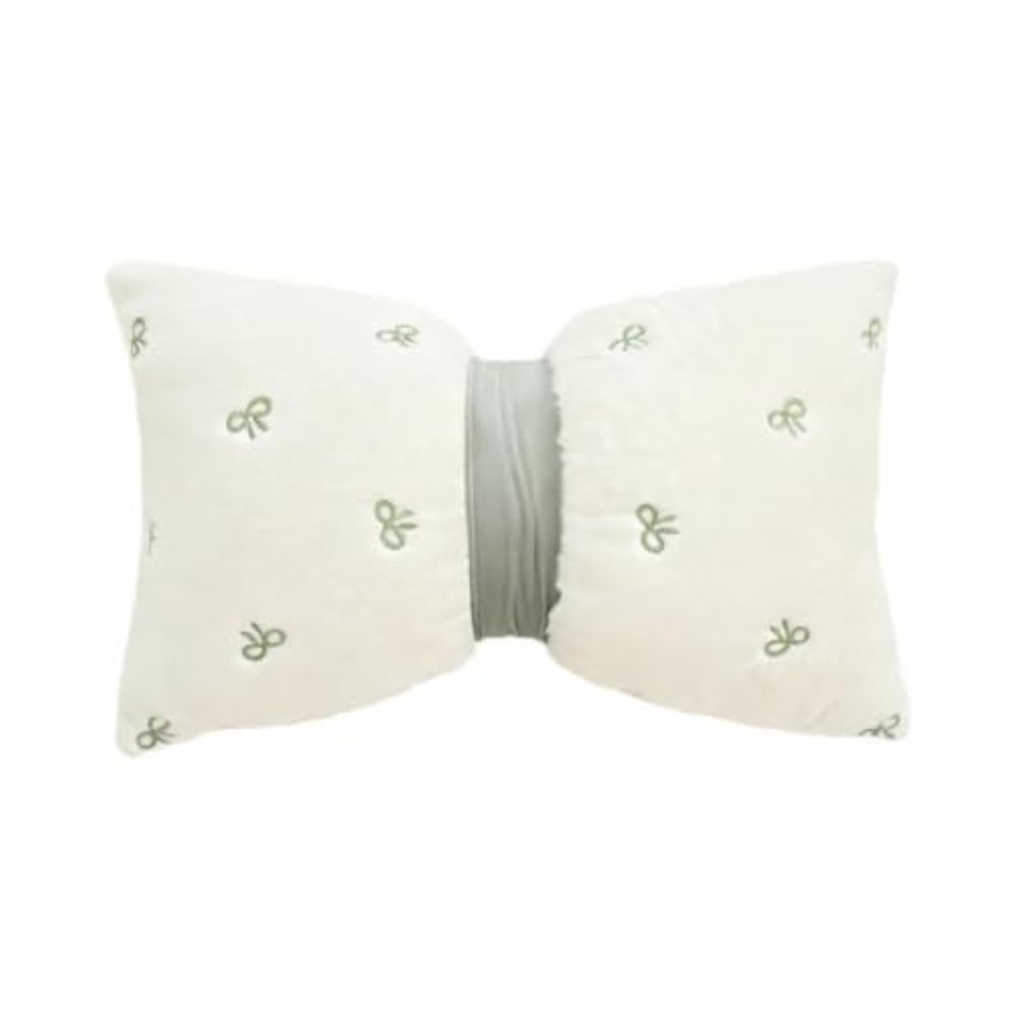 Decorative Bow-Shaped Cushion Cover for Sofa Decor