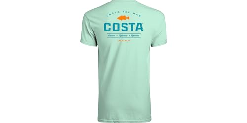 Costa Del Mar Topwater Short Sleeve T Shirt Chill Large
