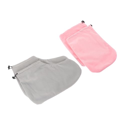 Beavorty Cubiertas para Manos y Pies con Parafina Envolturas Térmicas Ajustables para y Cuidado de Artrosis Lavables y Cómodas para Casa