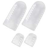 コモライフ 抗菌 足指サポーター (大小4個組) 足指 キャップ 足爪 つま先 保護 銀イオン 洗える タコ マメ