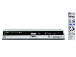 Panasonic Enregistreur HD DMR-EH50 80Go DVD-Ram, DVD-R, lecture simultanée, Super hybride VBR, entrée DV, emplacement SD et PC Card, PAL Progressif, 4 modes d'enregistrement