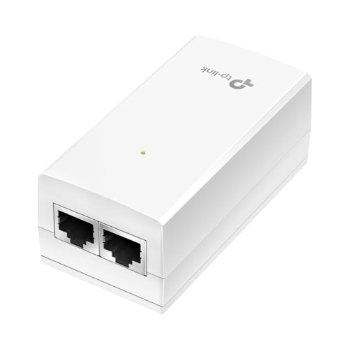 TP-Link TL-PI4818G 48V/18W DC Passive PoE Injector | Gigabit PoE Adapter | Plug & Play | Up to 100 Meters (325 feet) | Desktop/Wall-Mount | UL Certified