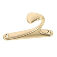 DOITOOL Metal Wall Mounted Clothes Hook Single Coat Hat Hanger Multipurpose Entryway Decorative Hook for Living Room and Hallway