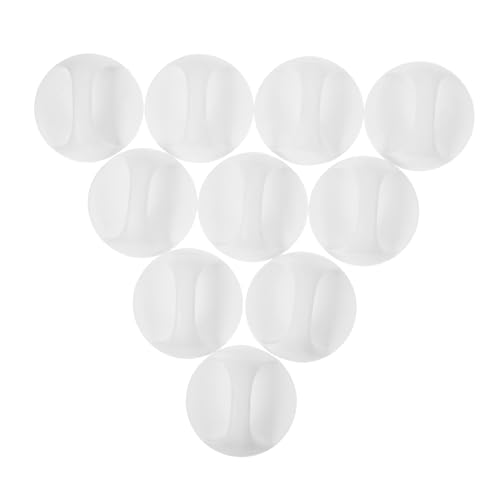 VILLFUL 10 Piezas Autoadhesivos para Muebles Instalación sin Taladrar Compatibles con Armarios y Corredizas Color