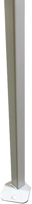 Garden Winds Custom Fit Replacement Canopy Top Cover Compatible with The Core Equipment 40147 8' X 8' Instant Straight Leg Pop Up - Upgraded Performance RIPLOCK 350 Fabric - Slate Gray