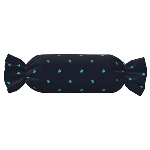 Almohada de espuma de memoria negra tamaño único