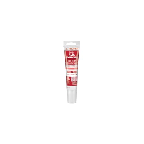 High temperature sealant, red silicone, 85 gr