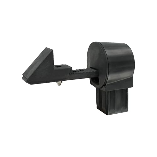 Arrêt de Portail Battant - Arrêt Composite Noir Automatique - Système de fermeture automatique résistant - Réglable 28 à 86 mm - Fabrication française