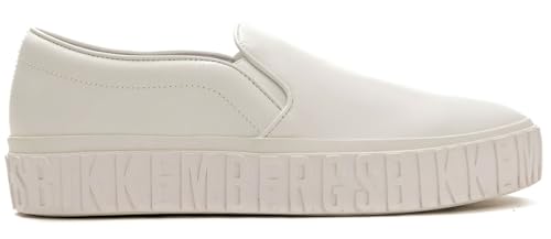 Bikkembergs Chaussures Femme BKW102079 Blanc Iconic, Blanc, 41 EU