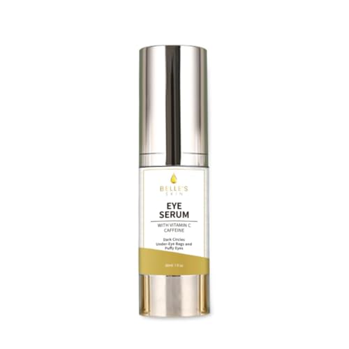 Belle's Skin - Eye Serum | Dark Circles & Wrinkles | Vitamin C | Coffee Extract