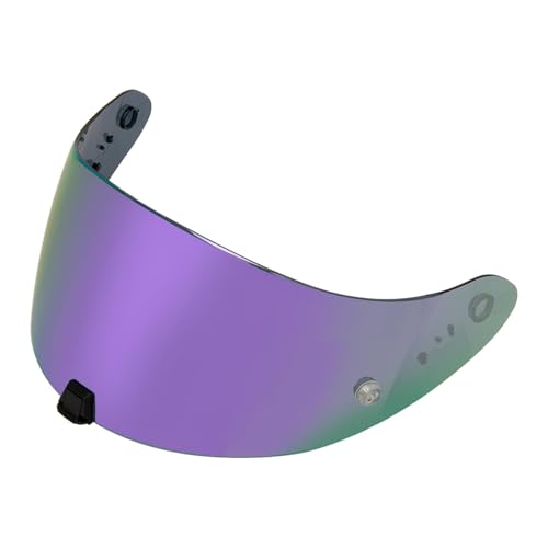 Image of PSLER Shatterproof Motorcycle Helmet Visor for R420,Purple