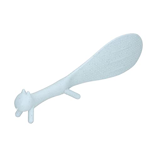 Rice Paddle, Rice Spoon Plastic Non‑Stick Standing Rice Spatula Rice Cooker Scoop Shovel Lovely Squirrel Shape Rice Cooker Scoop Shovel Creative Household Kitchen Tools(Green) #TOP5