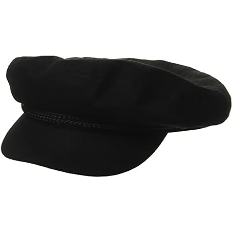 Brixton Fiddler Cap Newsie in Black Cover