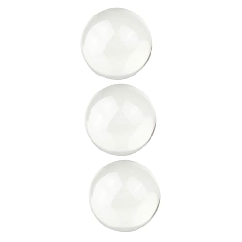 Garneck 3pcs Acrylic Contact Juggling Balls Juggling Tool for Acrobatic Performance