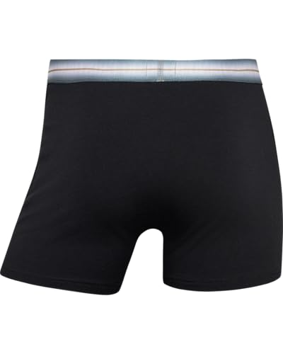 CR7 Underwear Cotton Blend Trunks (3 Pack) - Comfortable, Stylish Fitted Trunks with Smooth Elastic Waistbands (US, Alpha, Medium, Regular, Regular, Black/Grey/White/Gold)4