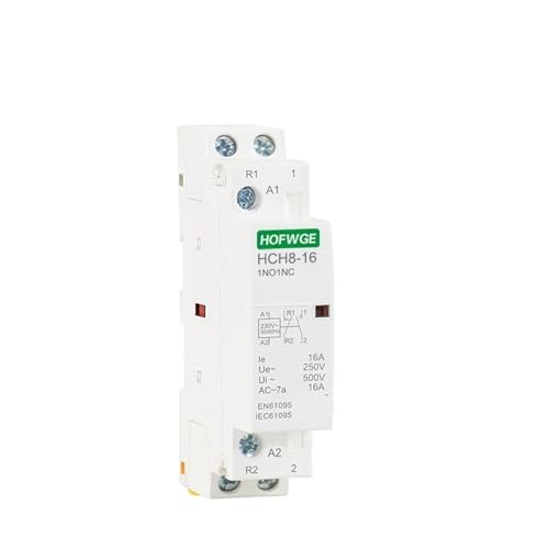 Contacteur 2P 1NO1NC HCH8-16 pour isoler un circuit et couper les appareils - 2