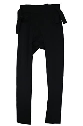 ウルトラストレッチ股引パンツ（黒） タテ横ストレッチ 綿92