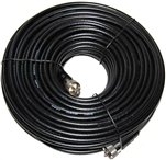 RG-213 Coax - 75 FT Assembled Cable with PL259 Connectors