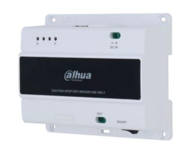 DAHUA VTNS1001B-2-A SWITCH 1 PUERTO 2-HILOS PARA VTO DAHUA, 48VDC INCLUYE FUENTE