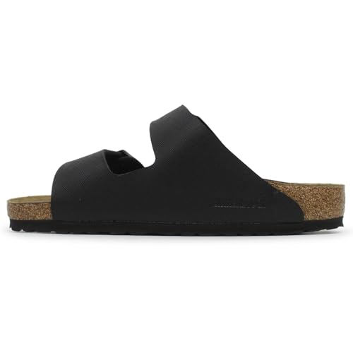 Image of Birkenstock Arizona BS Unisex Shoes Size 10, Color: Saffiano Black
