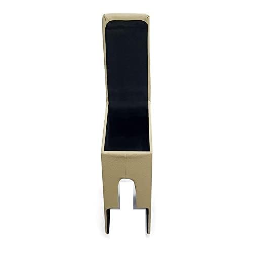 Image of YASH Enterprises Custom Fit Wooden Car Armrest Beige Colour for - i10 Grand Car /i10 Nios Car