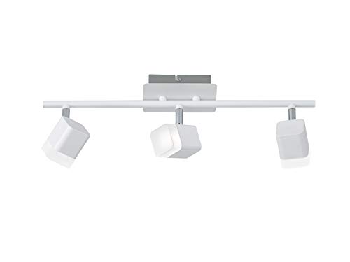 Reality Leuchten LED Deckenleuchte Roubaix R82153131, Metall, Weiß matt, Acryl weiß, 3 x 4 Watt Reality Leuchten LED Deckenleuchte Roubaix R82153131, Metall, Weiß matt, Acryl weiß, 3 x 4 Watt