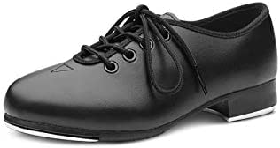BlochLadies Student Tap SF3710L PU Top Oxford Style Lace up Shoes Black Adult Sizes