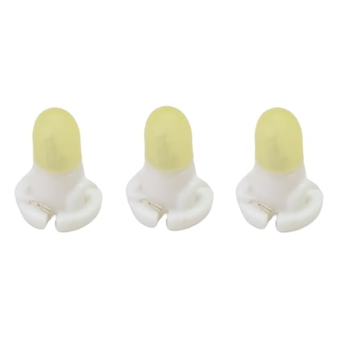 Bombilla de control HVAC Neo-Wedge con zócalo blanco 3 piezas