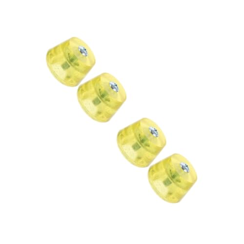 HANABASS 1 Set Roller Skates Brake Mats PU Brake Pads for Training Easy Installation Braking Blocks for Enhanced Safety and Smooth Stops Compatible with Roller Skates