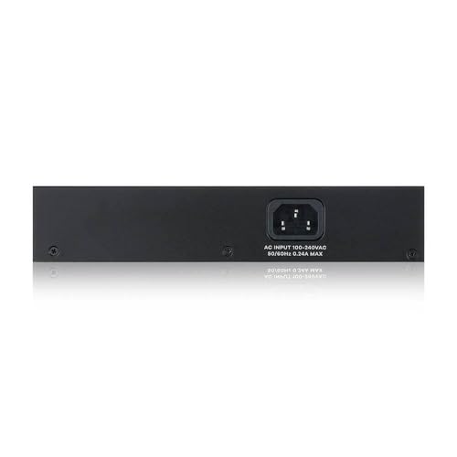 Image of Zyxel 16 Port Ethernet Switch | Smart Managed Gigabit Network Switch | 16x GbE RJ-45 Ports | 32 Gbps Switching Capacity | Wall or Rack Mount, Mounting Kits Included | Fanless | GS1900-16