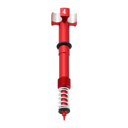 SG Store Tornillo de Ajuste de Mezcla de Aire Y Combustible CNC Compatible con Keihin FCR FCR-MX Carburador Compatible con Yamaha YZ250F YZ450F Rojo