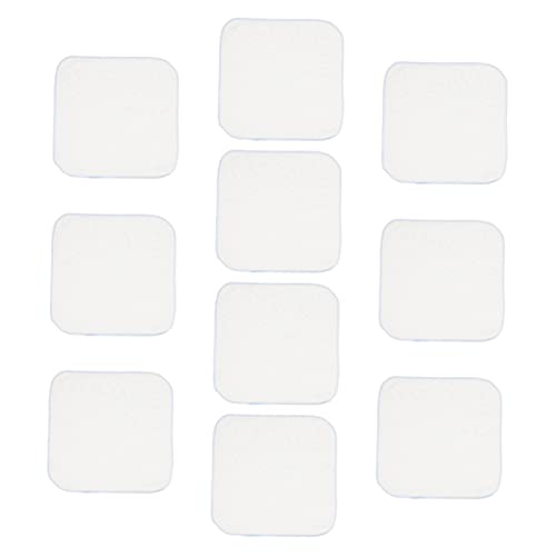 Abaodam 10Pcs Cotton Towels Soft Muslin Handkerchiefs for Newborns Absorbent Saliva Towels for Care Quick Dry Face Washcloths Present for Parents
