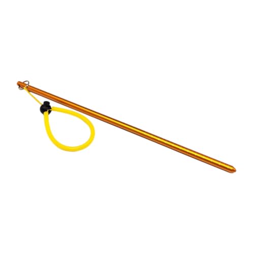 FytStycale Scuba Diving Pointer Rod Tank Aluminum Alloy Diver Communication Compact Snorkeling Underwater Lanyard, Golden