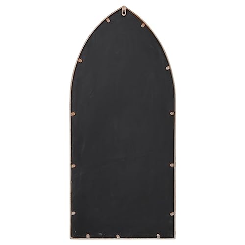 Miroir Sable 70x30 cm Cadre Robuste Fer Effet Rouille Reflet Mural