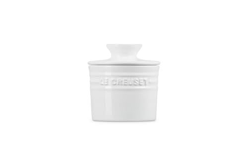 Le Creuset Stoneware Butter Crock, 6 oz., White3