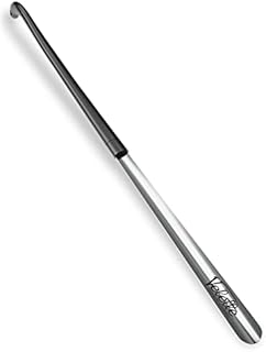 Metal Shoe Horn Long Handle For Seniors, 30" Extra Long Shoe Horns For