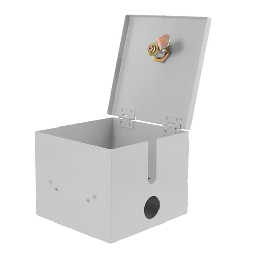 Boîte de rallonge électrique extérieure anti-vol en fer boîtier étanche soleil STOBAZA
