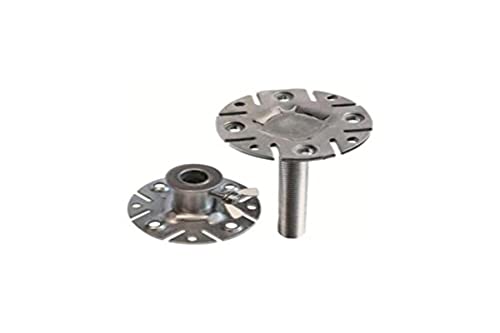 Piher 34039 Foot for Fixed Mounting, Silber, feste Stahlunterlage