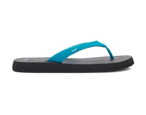Image of Sanuk Yoga Serenity Flip Flops for Women - Yoga Mat Footbed Sandals